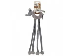 Lambswool Cuddle Door Knob Dangler - Grey Pets Qatar