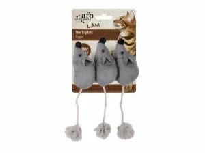 Lambswool The Triplets - Grey Pets Qatar