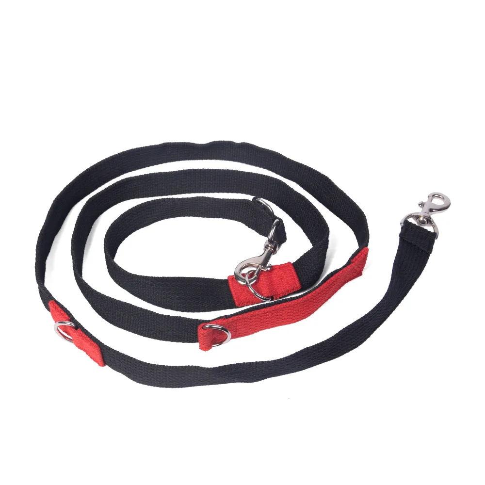 Let's Wag Multi Purpose Leash for Dogs (Black)
