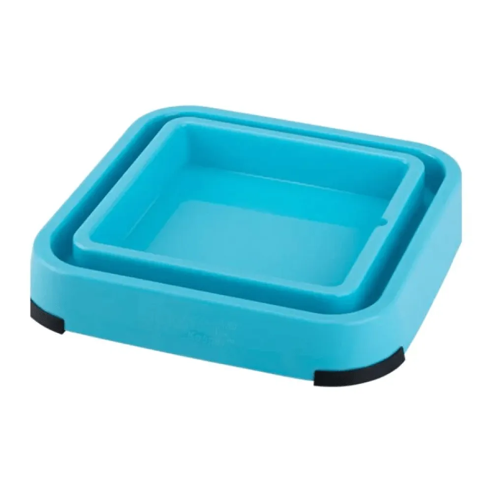 LickiMat Outdoor Keeper Slow Feeder for Dogs (Turquoise)