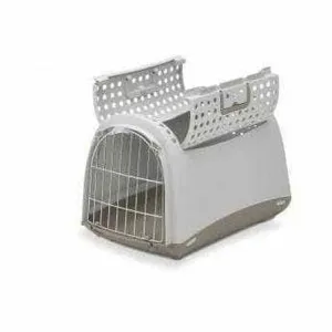 Linus Open Top pets Carrier Cabrio Grey Pets Qatar