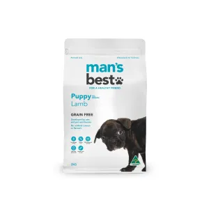 Mans Best Puppy Premium Grain Free Lamb Dry Food 2kg ( _ )