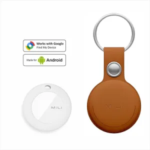 Mitag Go Anti Loss Device with Keychain for Dogs and Cats (Brown) | Android