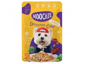 Moochie Casserole With Chicken Liver (Digestive Care)  85G  Pouch Pets Qatar