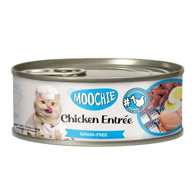 MOOCHIE CAT FOOD CHICKEN ENTREE 156g Pets Qatar