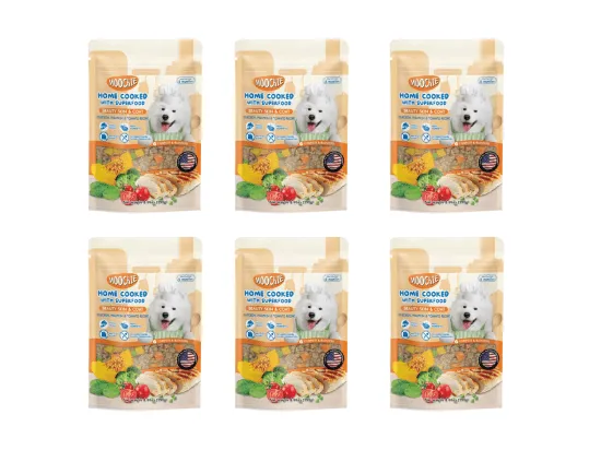 MOOCHIE HOMECOOK CHICKEN PUMPKIN & TOMATO RECIPE 255ggX6 POUCHS Pets Qatar