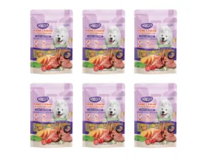 MOOCHIE HOMECOOK LAMB SWEET POTATO & SPINACH RECIPE 255ggX6 POUCHS Pets Qatar
