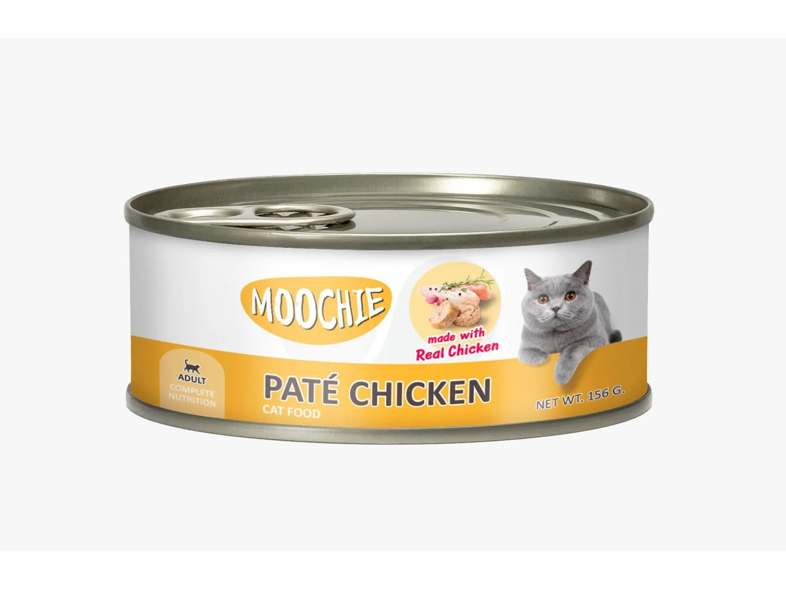 Moochie Loaf With Chicken Pate 24X156G. Can Pets Qatar