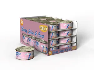 Moochie Mince With Tuna   (Beaty Skin & Coat) 24X85G. Can Pets Qatar