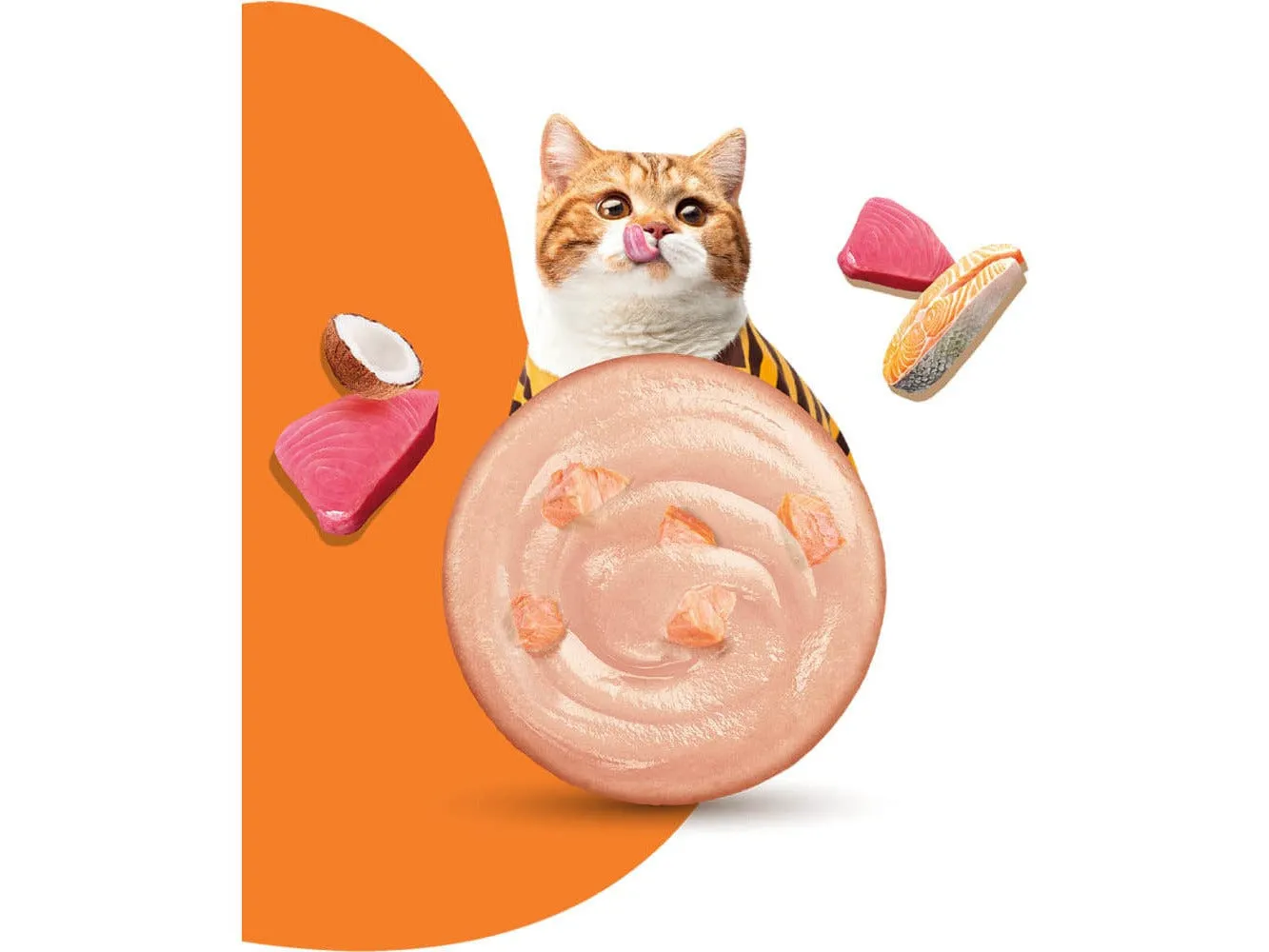 MOOCHIE MOUSSE TUNA WITH SALMON 12x70g Pouchs Pets Qatar
