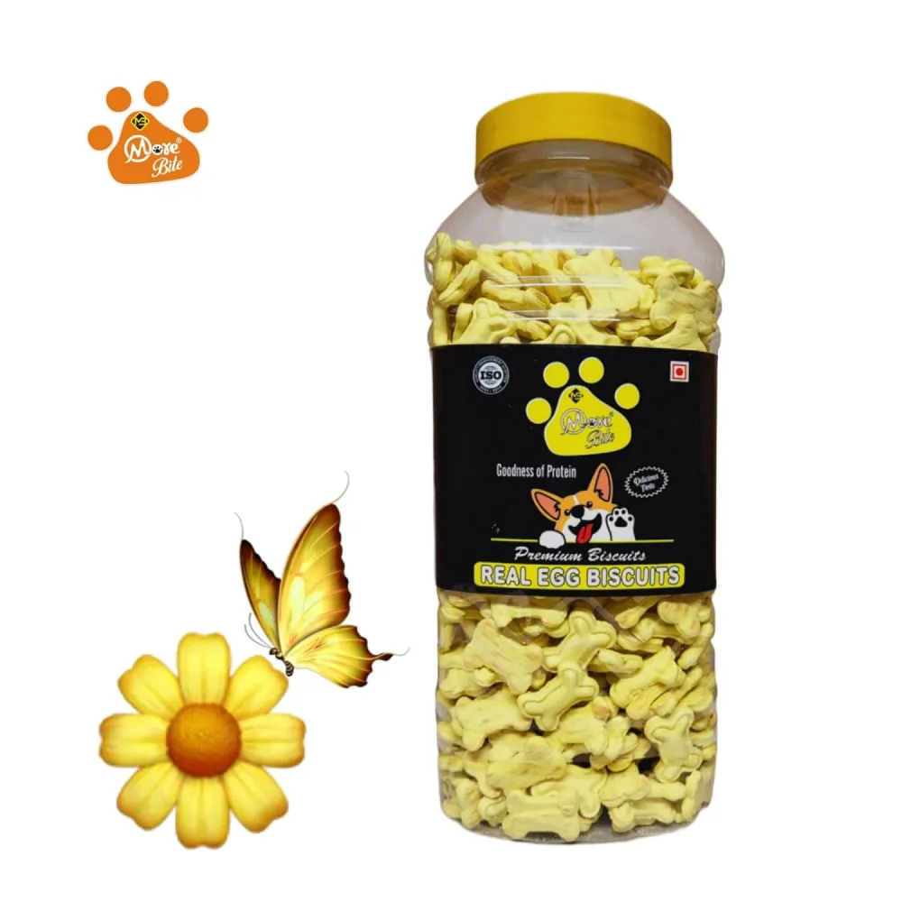 More Bites Egg Flavor Biscuit Dog Treats (Limited Shelf Life)