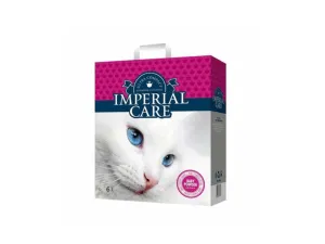 MPERIAL CARE premium clumping cat litter - ultra compact granulation - with BABY POWDER aroma 6L Pets Qatar