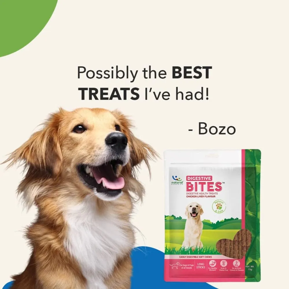 Natural Remedies Lush Me Up Shampoo, Digestive Bites Treats & Topicure Wound Healing Spray Dog Combo