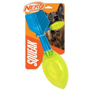 Nerf Dog Squeak Vortex Chew Toy for Dogs (Blue/Green)