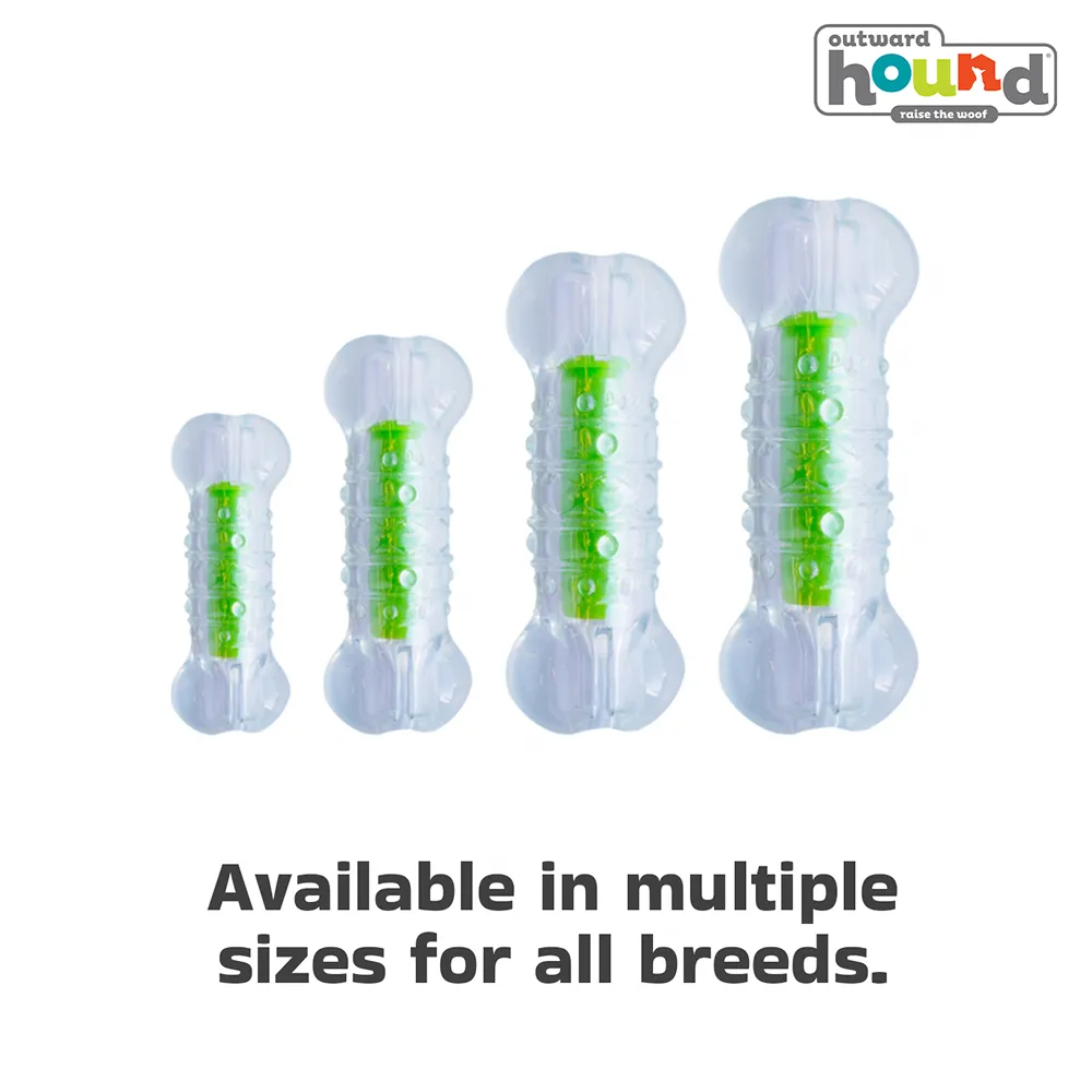 Outward Hound Crunchcore Bone Chew Toy for Dogs