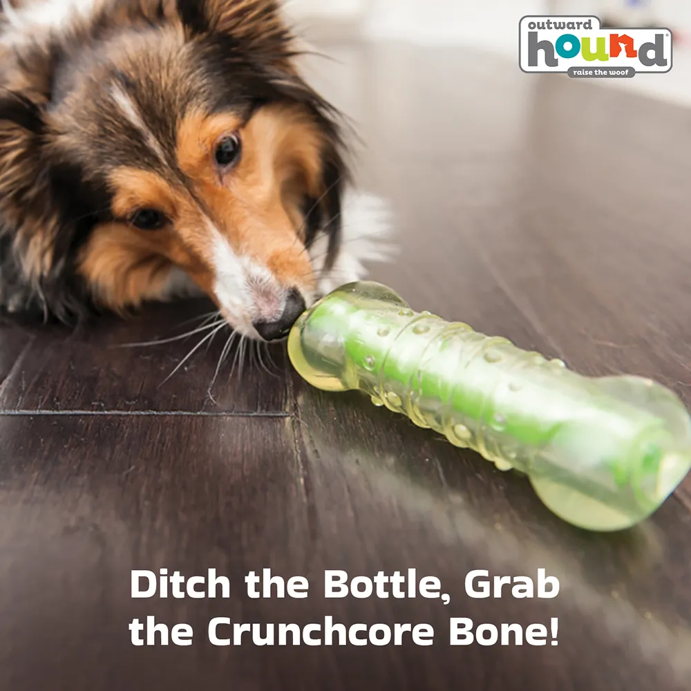 Outward Hound Crunchcore Bone Chew Toy for Dogs