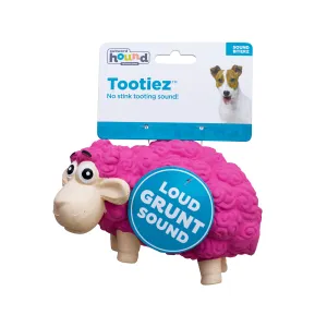 Outward Hound Tootiez Sheep Latex Rubber Toy for Dogs (Pink)