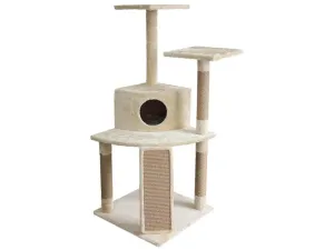 Pawise Cat Tree With Cave Pets Qatar