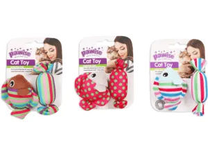 PAWISE Fish &Candy Cat Toy Pets Qatar