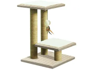 Pawise Two Tier Tall Cat Scratching Perch Pets Qatar