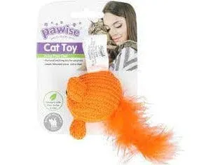 PAWISE Wool mice toy asst Pets Qatar