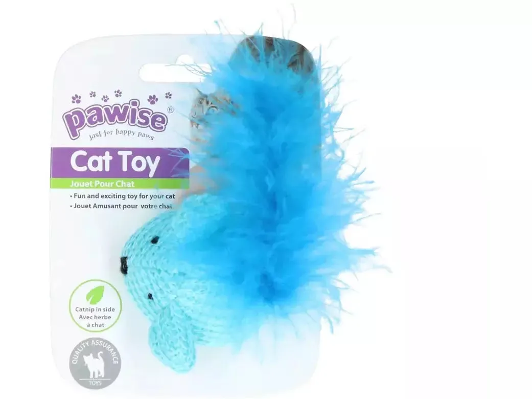 PAWISE Wool mice toy asst Pets Qatar