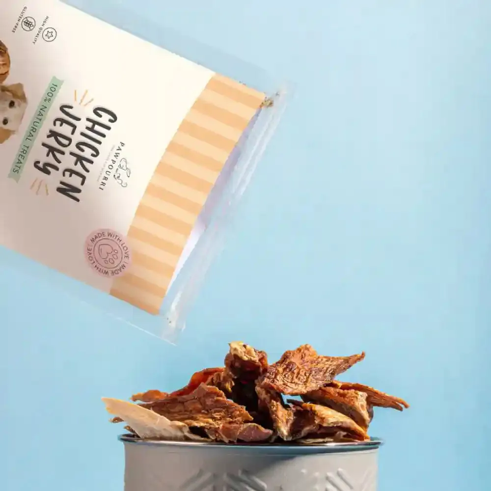 Pawpourri 100% Natural Chicken Jerky Dog Treat