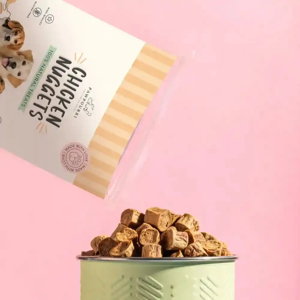 Pawpourri 100% Natural Chicken Nuggets Dog Treat