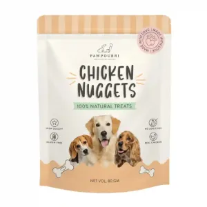 Pawpourri 100% Natural Chicken Nuggets Dog Treat