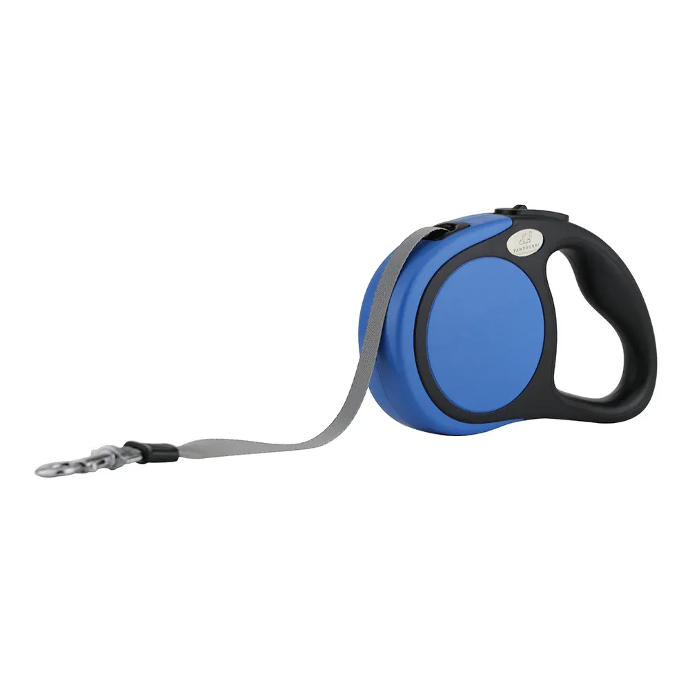 Pawpourri Retractable Leash for Dogs and Cats (Blue)