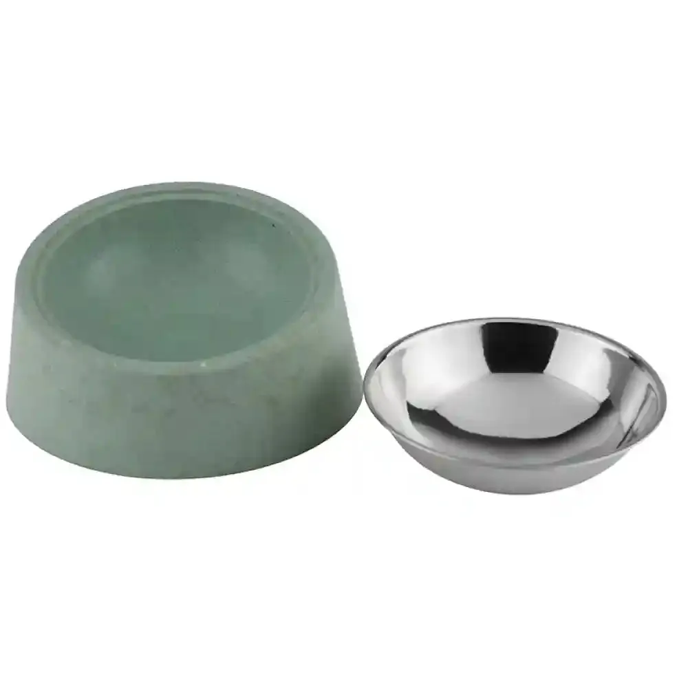 Pawpourri Sustainable Tilted Bowl for Dogs (Mint Green)