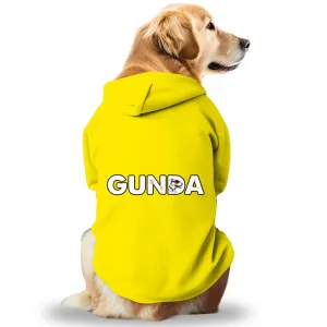 Pawsindia Gunda Hoodie for Dogs (Yellow)