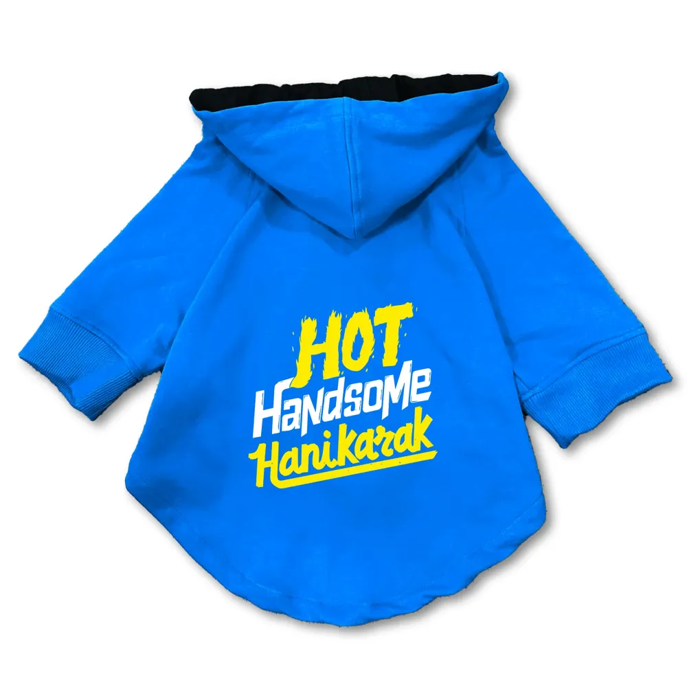 Pawsindia Hot Handsome Hanikarak Hoodie for Dogs (Blue)