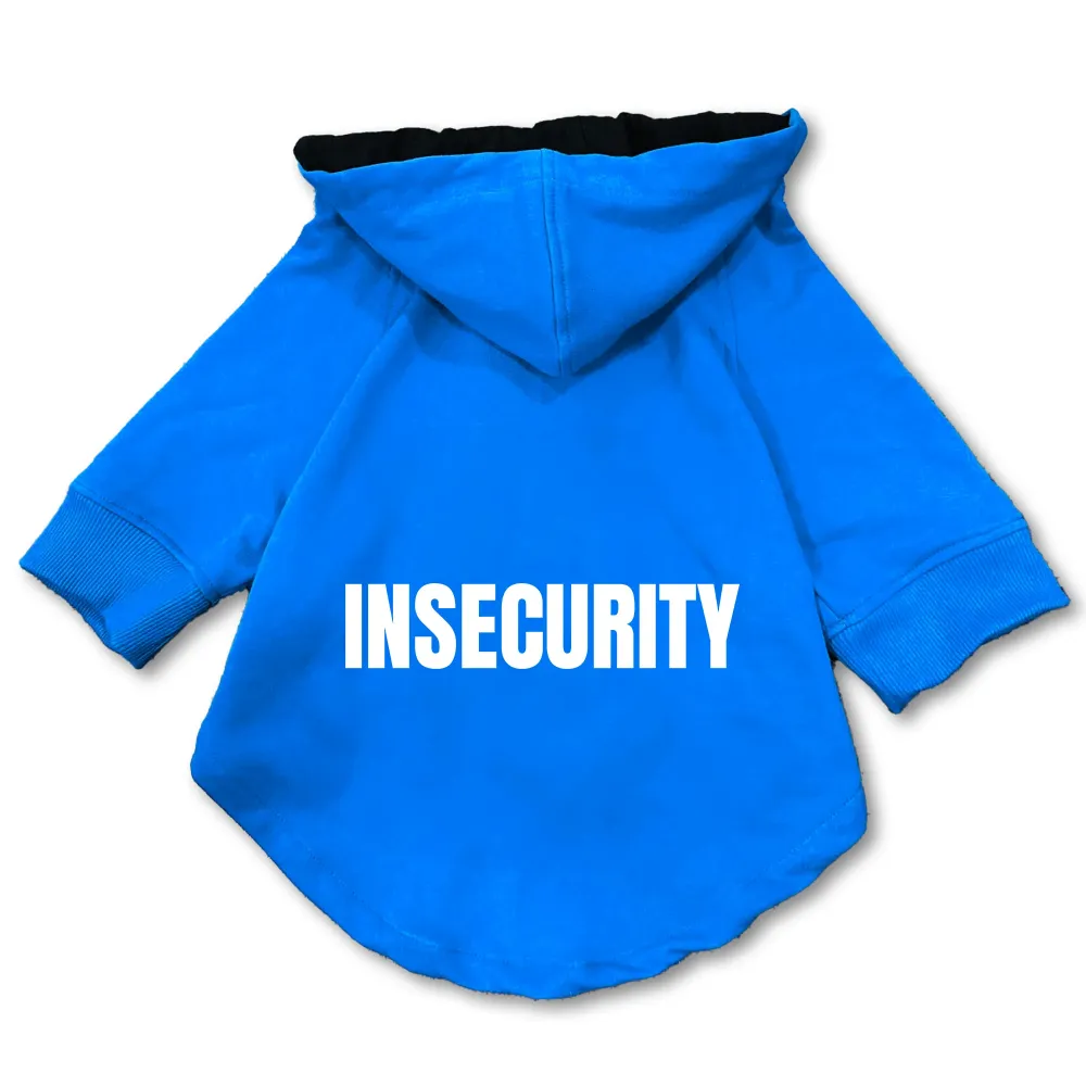 Pawsindia Insecurity Hoodie for Dogs (Blue)