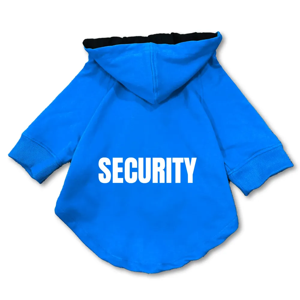Pawsindia Security Hoodie for Dogs (Blue)