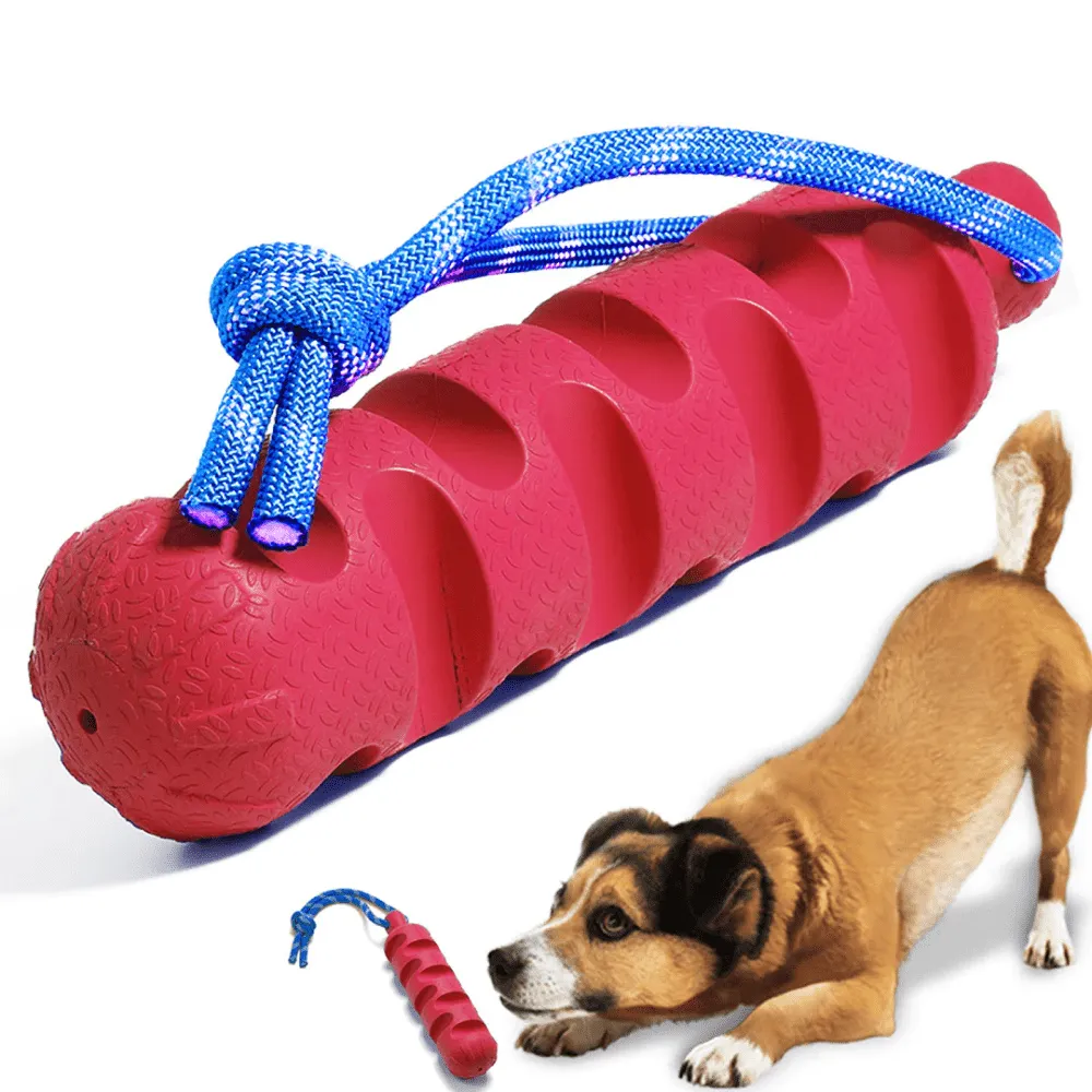 Pawsindia Ultimate Chew Stick Toy for Dogs (Pink)