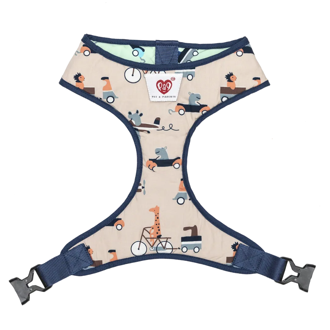 Pet And Parents Rolly Polly Reversible Harness for Dogs