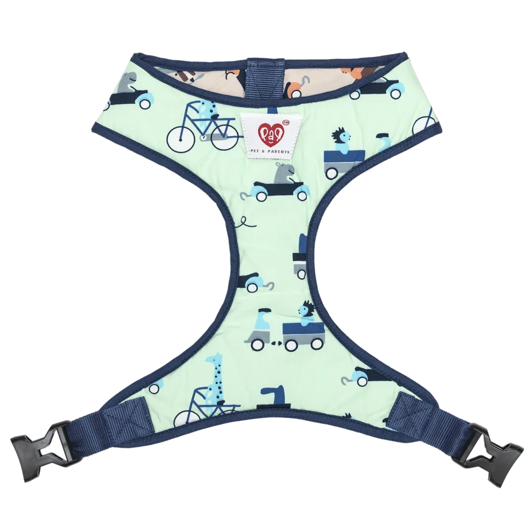 Pet And Parents Rolly Polly Reversible Harness for Dogs