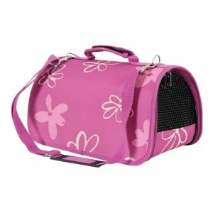 PET CARRIER FLOWER PLUM LARGE Pets Qatar