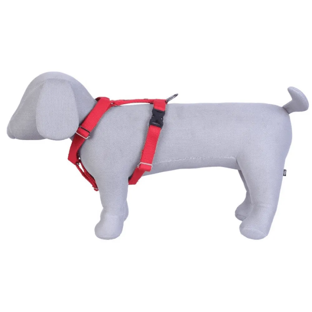 Pets Like Spun Polyester Full Harness for Dogs (Red)