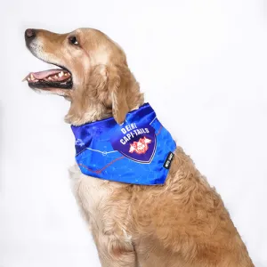 Pets Way Delhi Capi Tails IPL Bandana for Dogs and Cats (Blue)