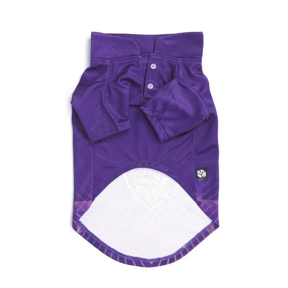 Pets Way Kolkata Kennel Riders IPL Jersey for Dogs and Cats (Purple)