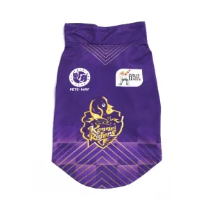 Pets Way Kolkata Kennel Riders IPL Jersey for Dogs and Cats (Purple)