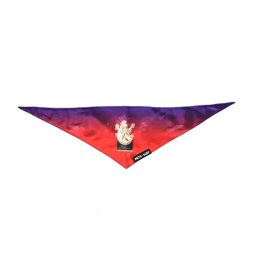 Pets Way Royal Canines Bangalore IPL Bandana for Dogs and Cats (Red)