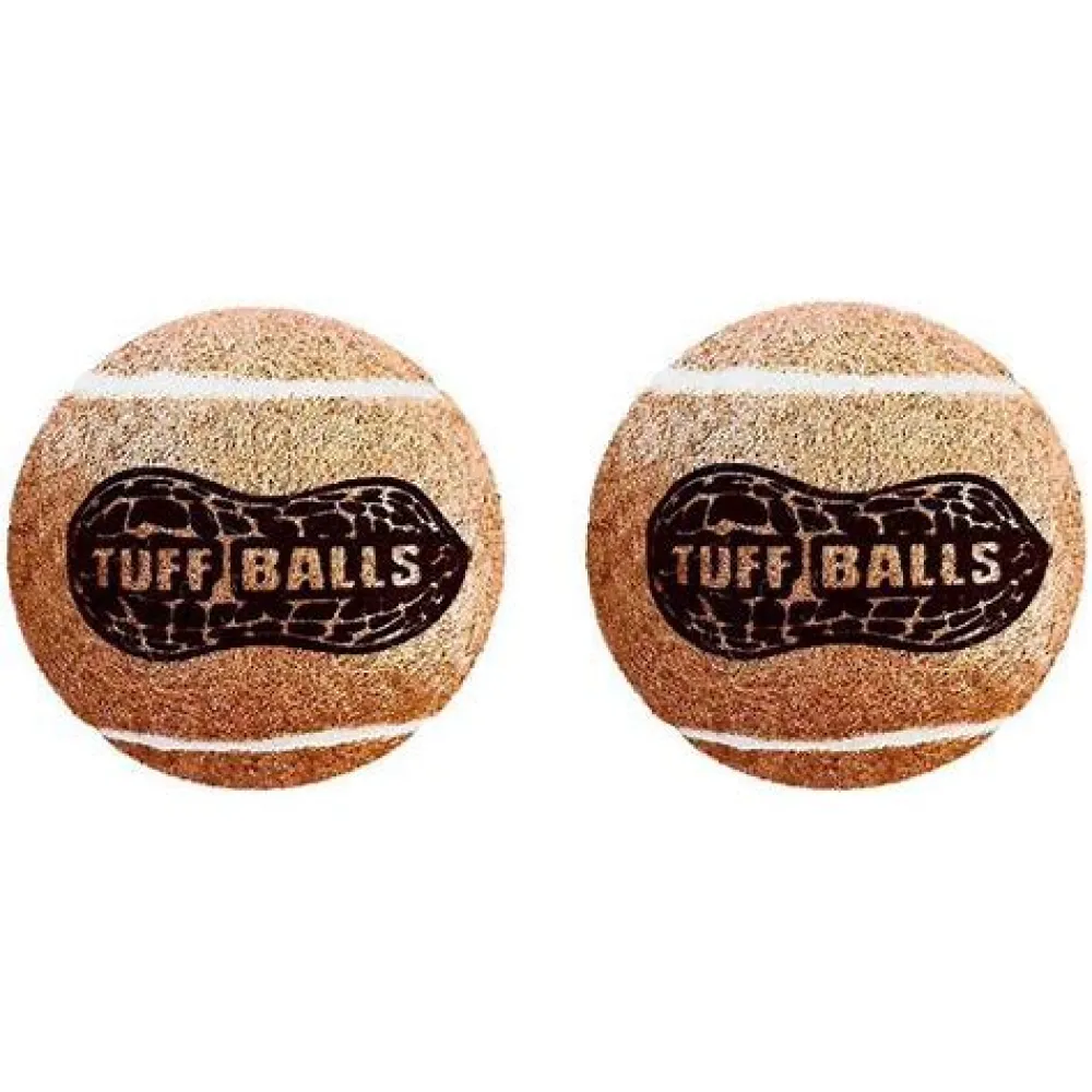 Petsport Peanut Butter Scented Tuff Ball chew Toy for Dogs