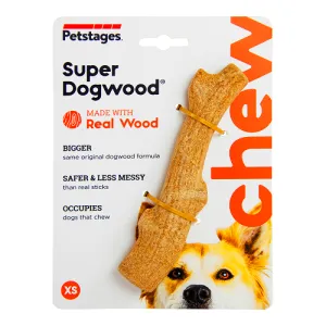 Petstages Super Dogwood Chew Toy for Dogs (Brown)