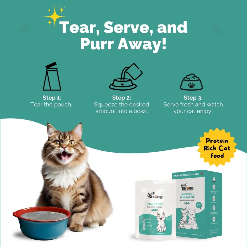 PetStrong Premium Wet Food Variety Pack Combo for Cats