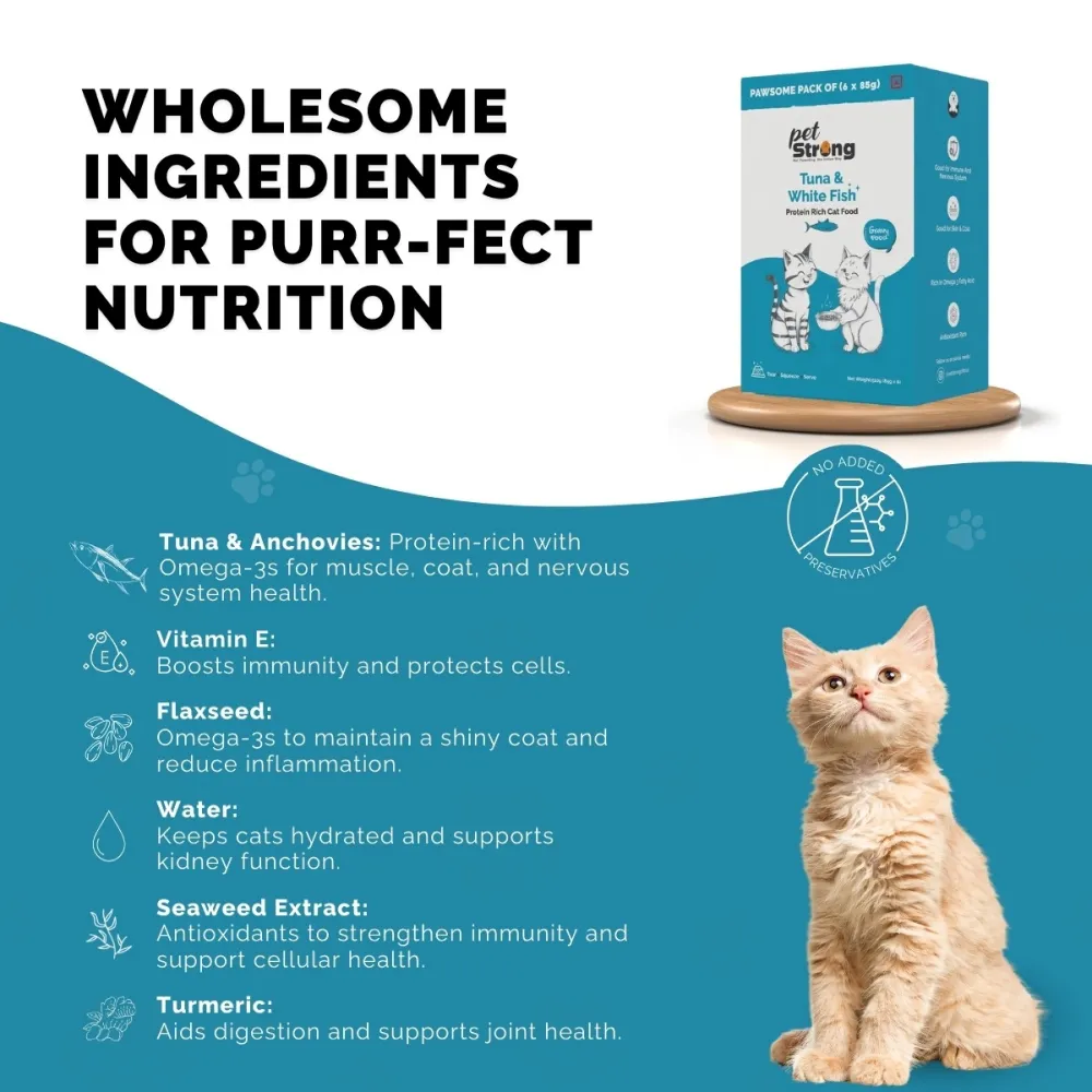 PetStrong Premium Wet Food Variety Pack Combo for Cats