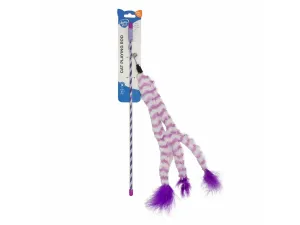 Playing rod Catchy fluffy tail 44x8x3,5cm Pets Qatar