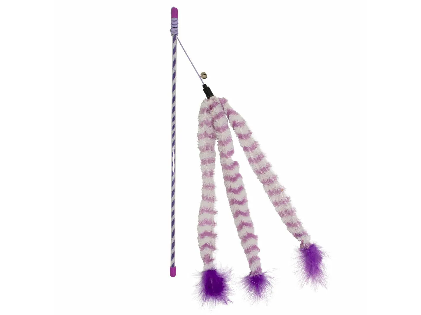 Playing rod Catchy fluffy tail 44x8x3,5cm Pets Qatar